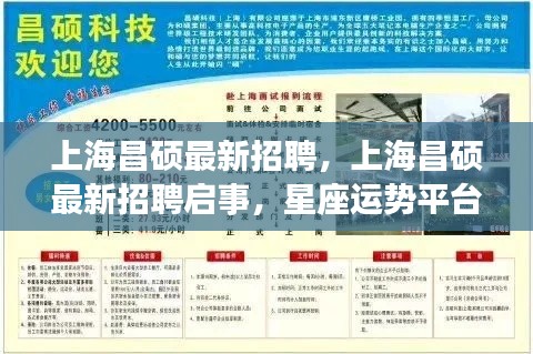 上海昌硕最新招聘，上海昌硕最新招聘启事，星座运势平台诚邀英才
